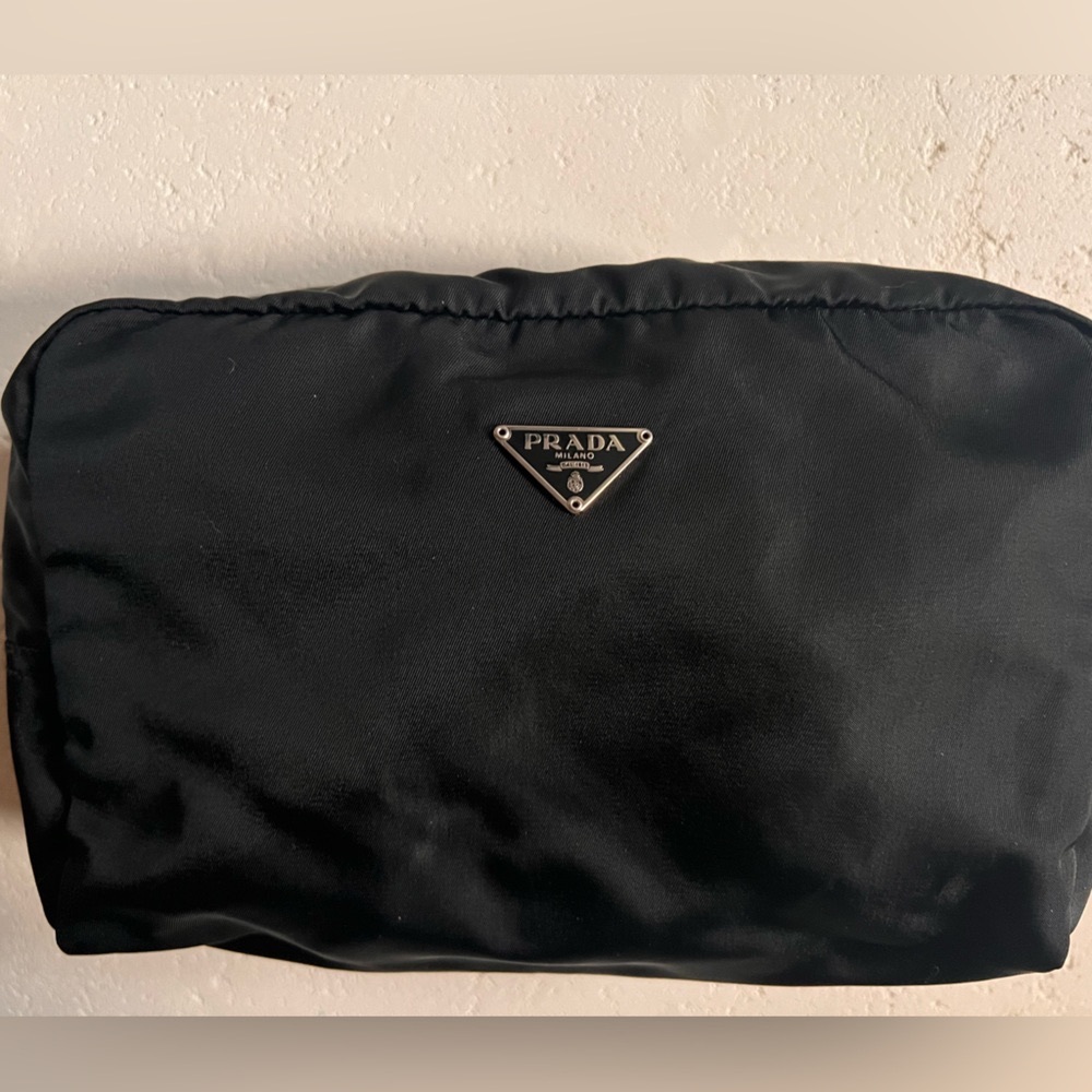 Prada Vintage Nylon Travel Pouch w/ COA (MV349)